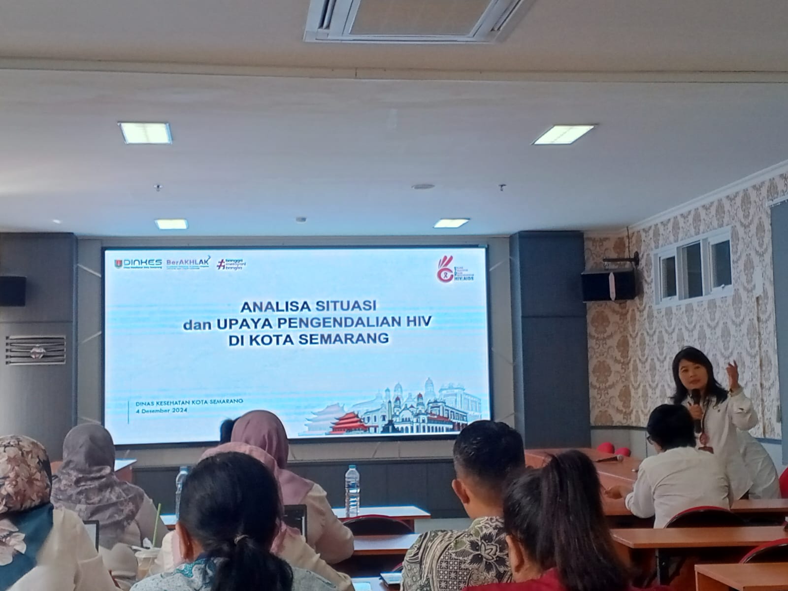Diskominfo Hadiri Rakor Lintas Sektor Pengendalian HIV di Kota Semarang